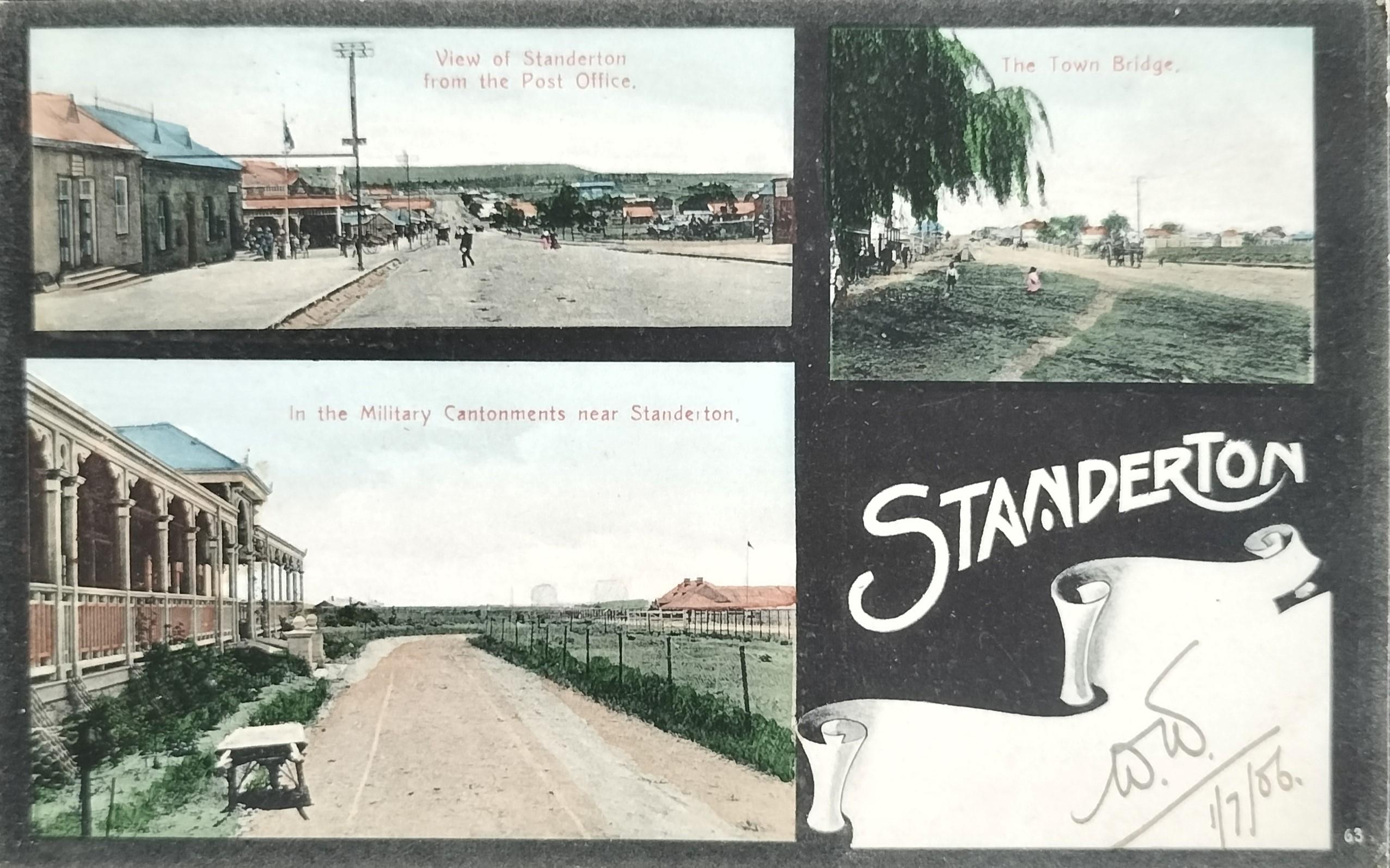 Early Standerton through the eyes of a deltiologist The Heritage Portal